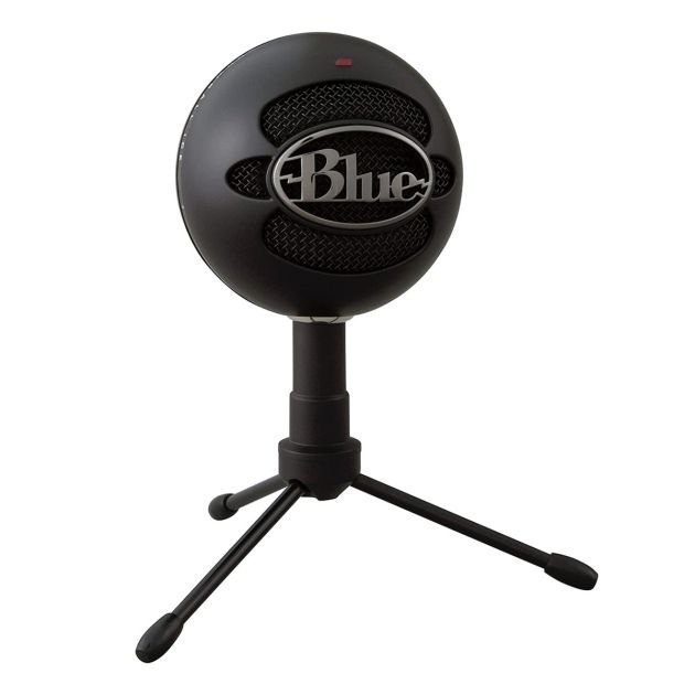 blue-snowball-ice-microphone-usb-plug-'n-play-avec-capsule-à-condensateur-cardioïde---support-de-bureau-réglable-et-câble-usb---noir
