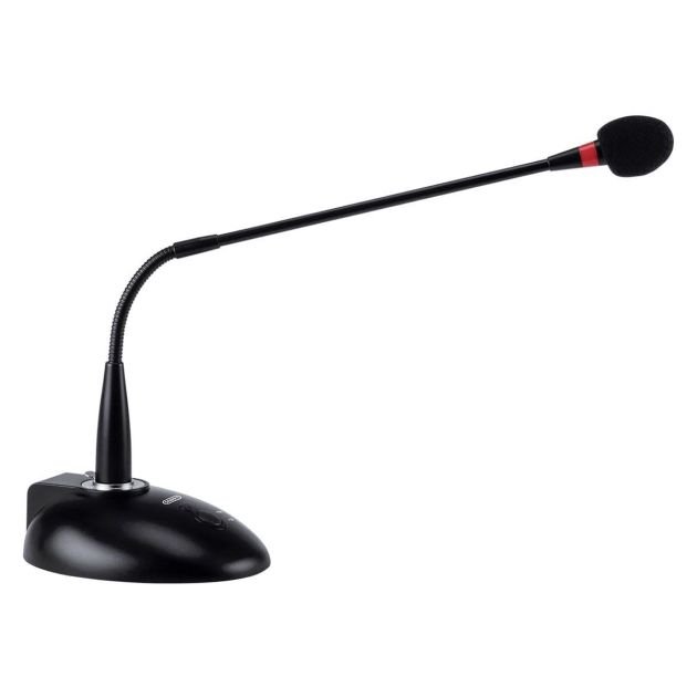 monoprice-114891-commercial-audio-desktop-paging-microphone-avec-bouton-on/off