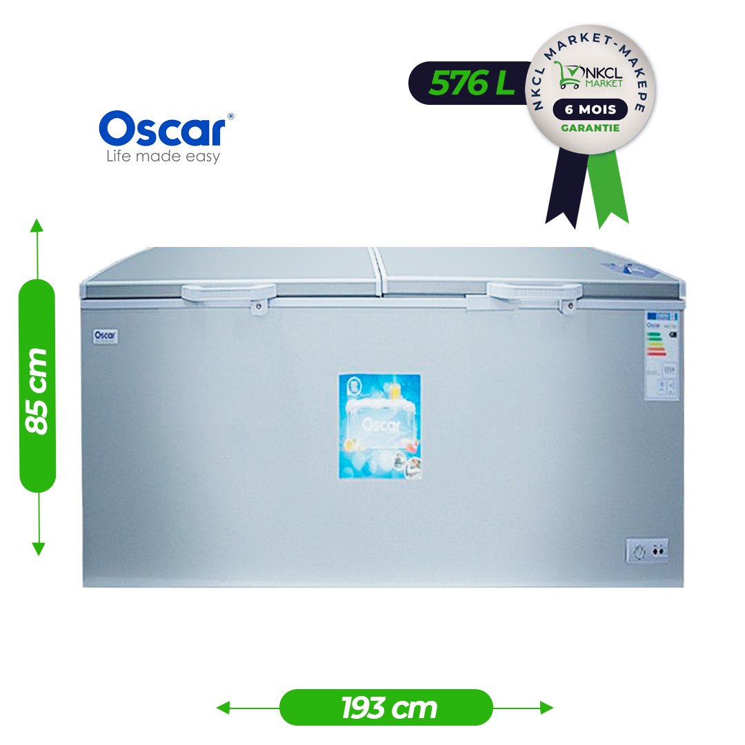 congélateur-coffre---oscar---osc-750---576-litres---a+---gris---garantie-6-mois