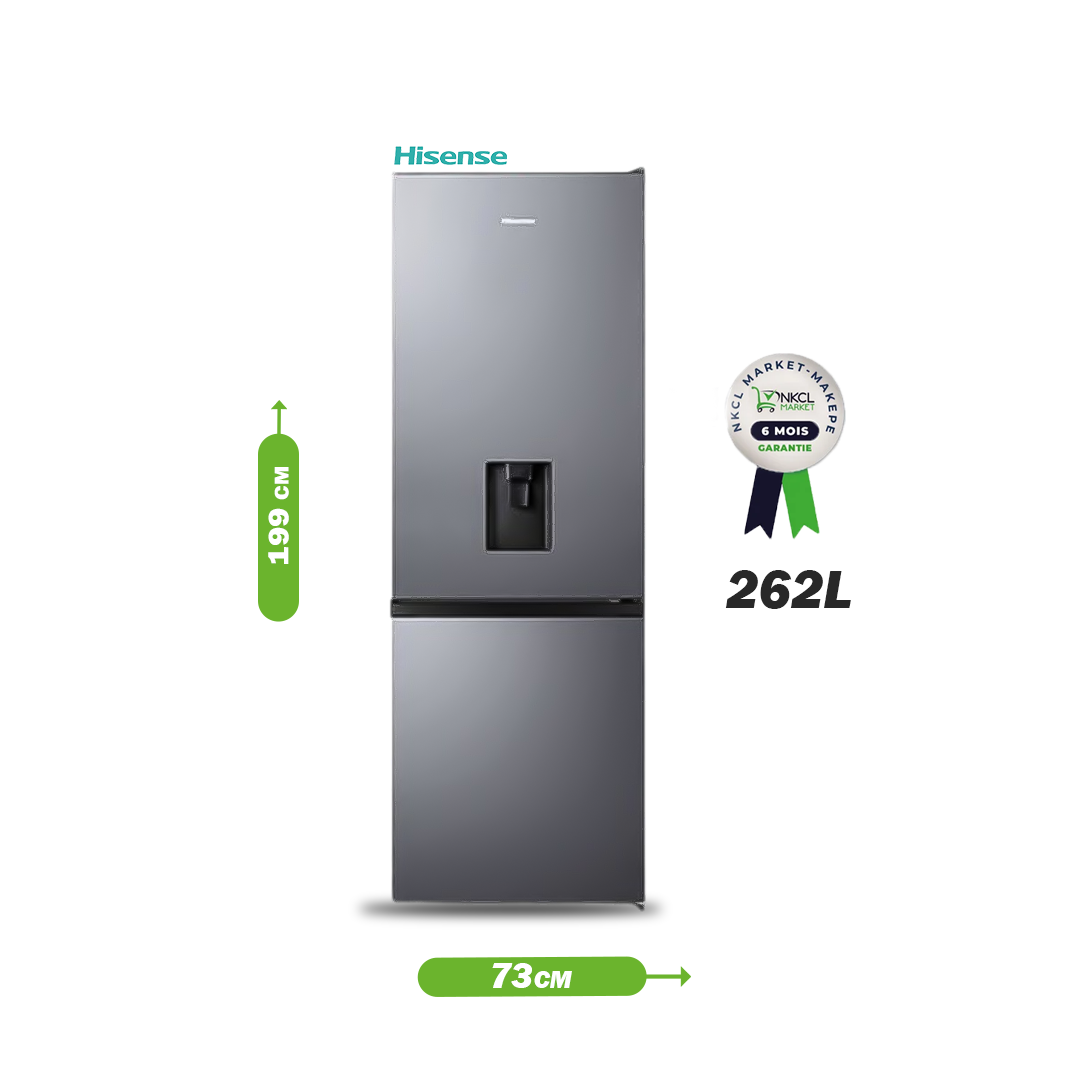 réfrigérateur-hisense---262-litres---avec-distributeur-d'eau---rd-35dc4sb---06-mois
