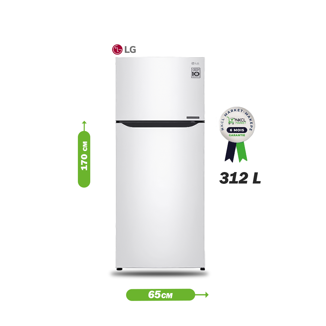 rÉfrigÉrateur-lg---bf---gc-f411eqdm---312-litres-nofrost---blanc---12-mois