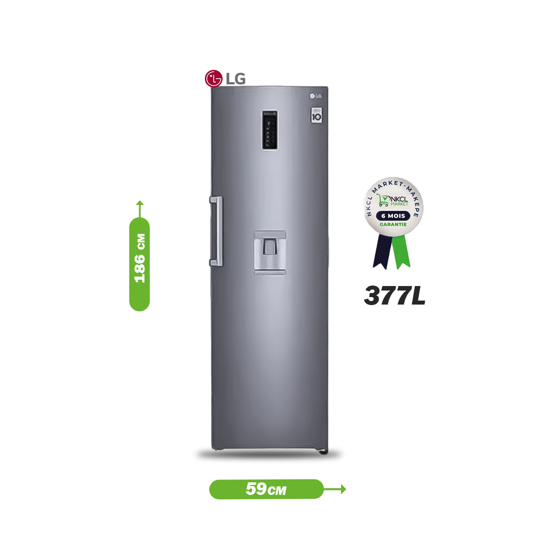 réfrigérateur-une-porte-lg---gc-b414elfm,-377-l,-compresseur-smart-inverter,-refroidissement-linéaire---gris---12mois
