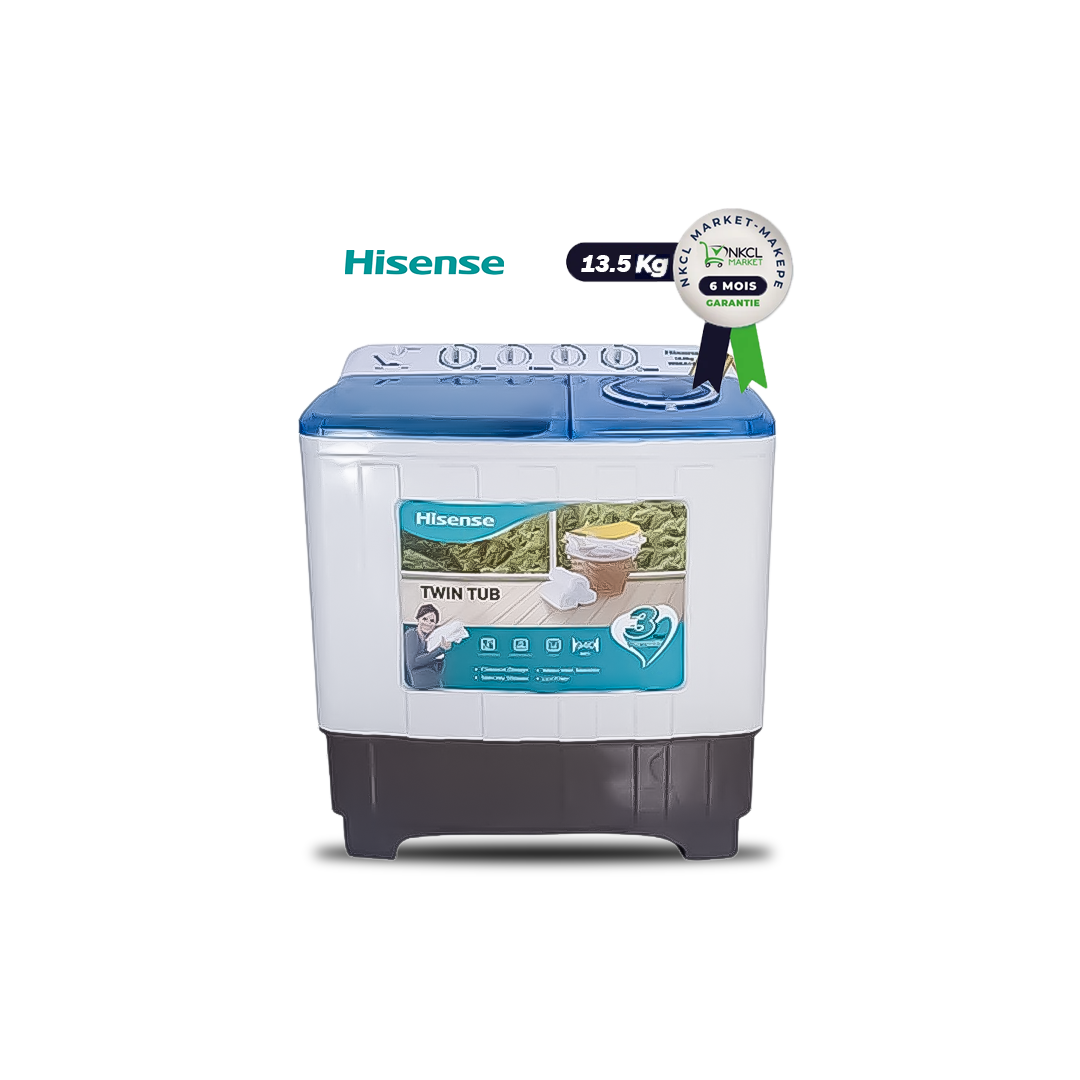 machine-à-laver-semi-automatique-hisense---13.5kg---wsrb143w---blanc---garantie-06-mois