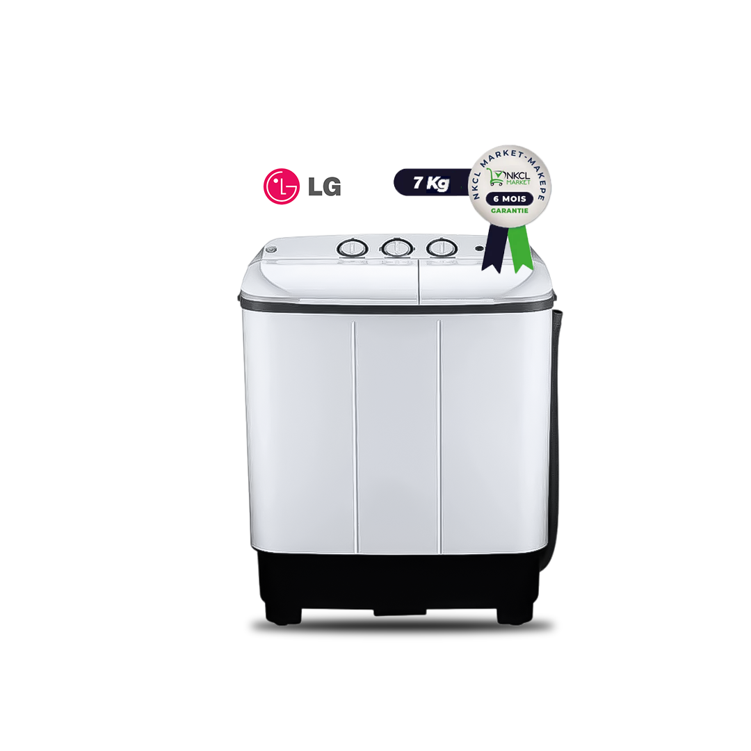 machine-à-laver-7kg--semi-automatique---lg---wp-810rd-----blanc-et-marron---garantie-6-mois