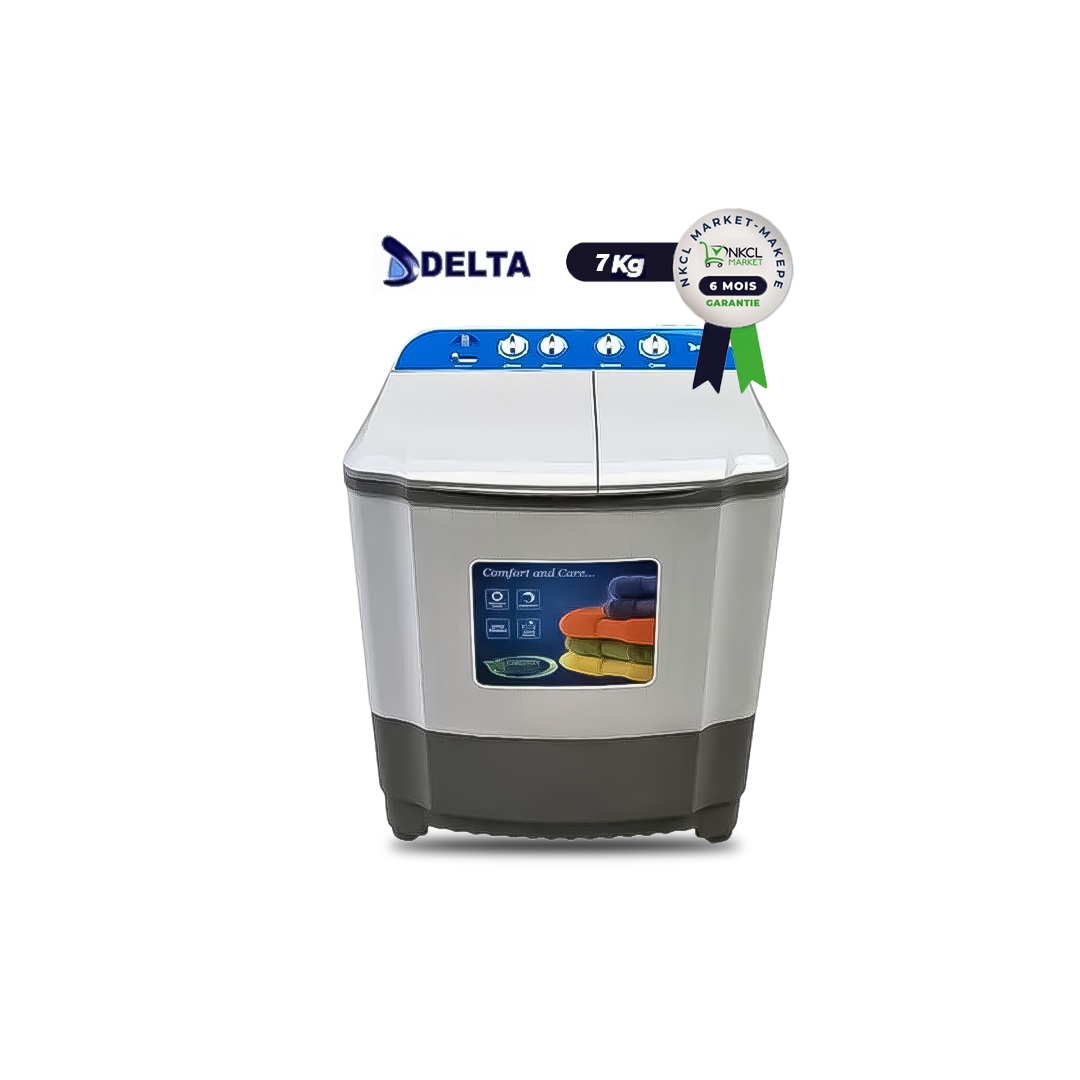 machine-à-laver-semi-automatique---7kg---delta---dl-wm701----avec-une-faible-consommation-en-énergie---garantit-06-mois