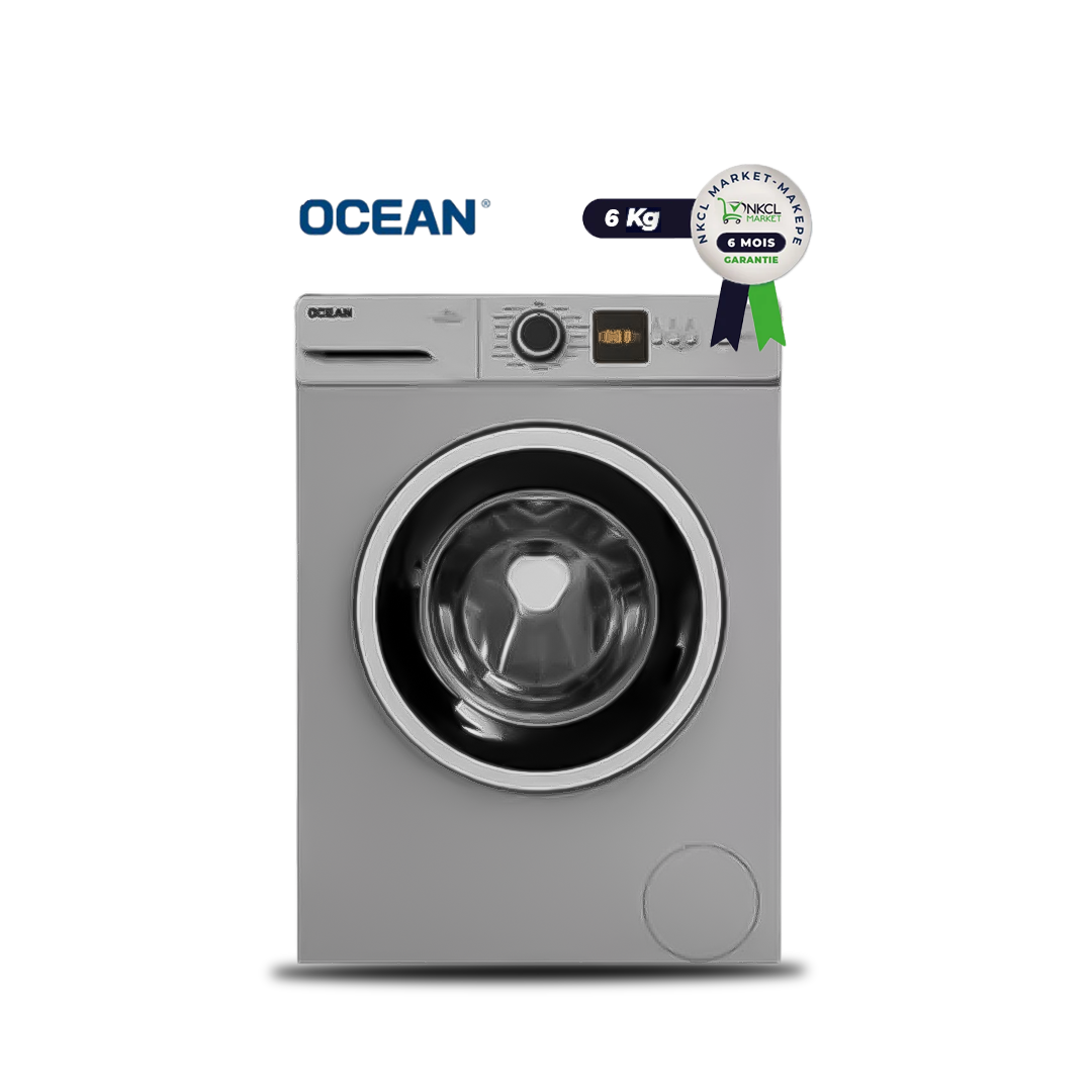 machine-à-laver-automatique---ocean---wfo-1061-wl-s---6kg---a+++---gris---06-mois-de-garantie