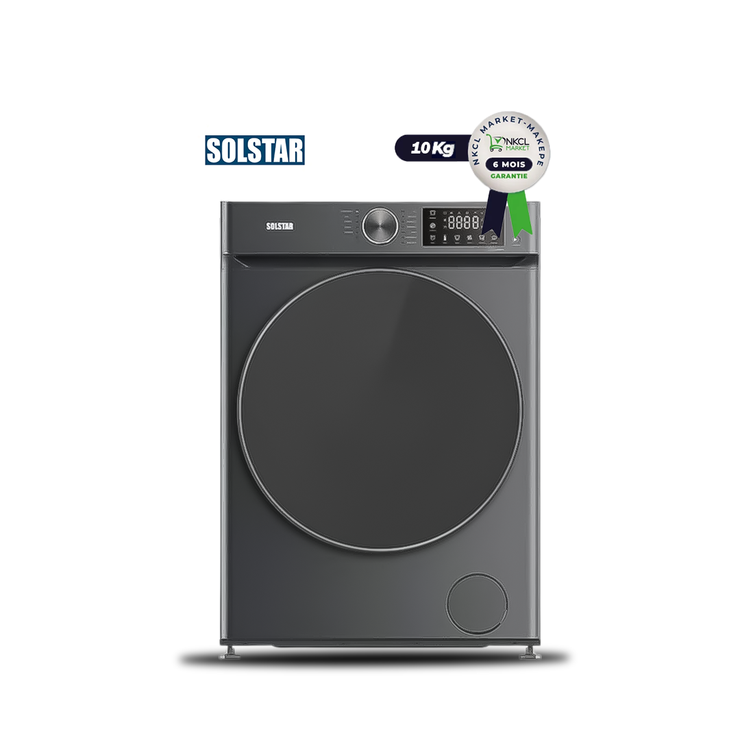 machine-à-laver-automatique---solstar---10kg---wm1014k-flslv-ss---gris---garantie-6-mois