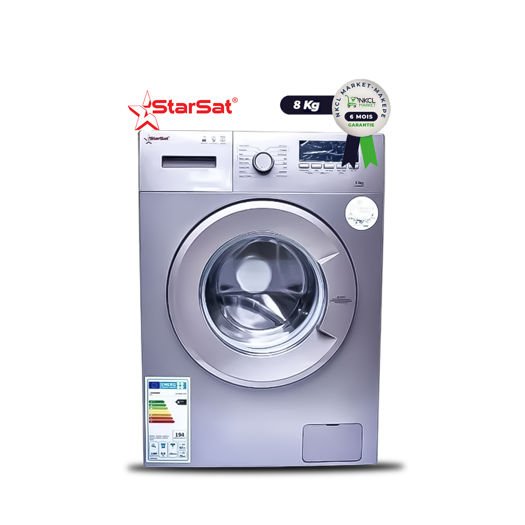 machine-à-laver-automatique-8kg---starsat---es-fs77ms---inverter---très-économe-en-énergie(a+++)---garantie-6-mois