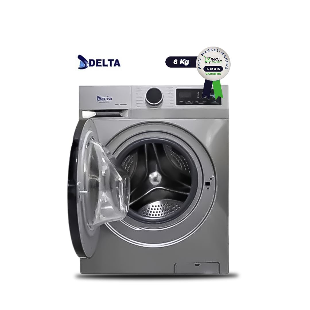 machine-à-laver--automatique---delta--dwm-651fls---6kg---gris---6-mois