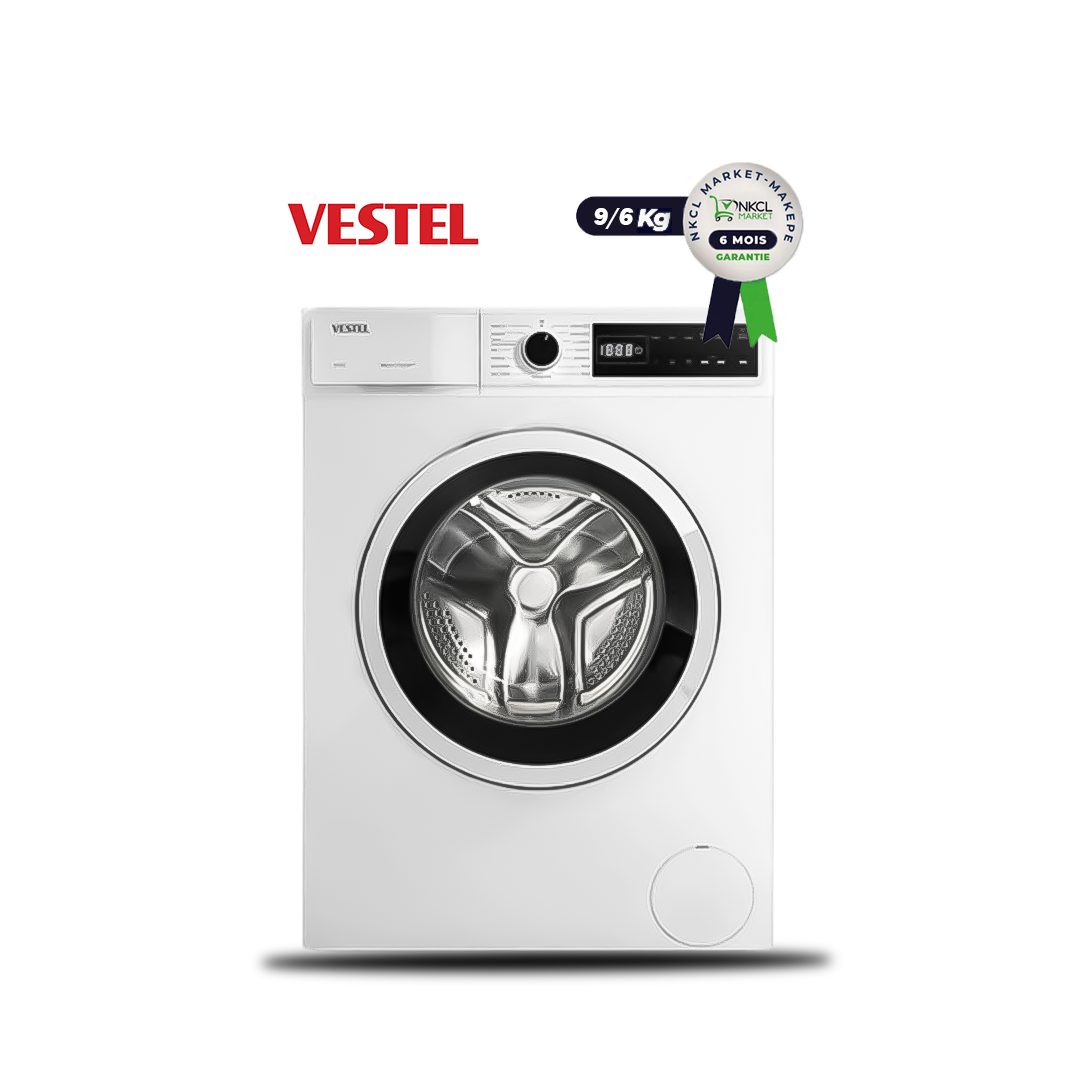 machine-à-laver-et-sèche-linge-9/6kg-vestel-wdb9-6-mois-garantie