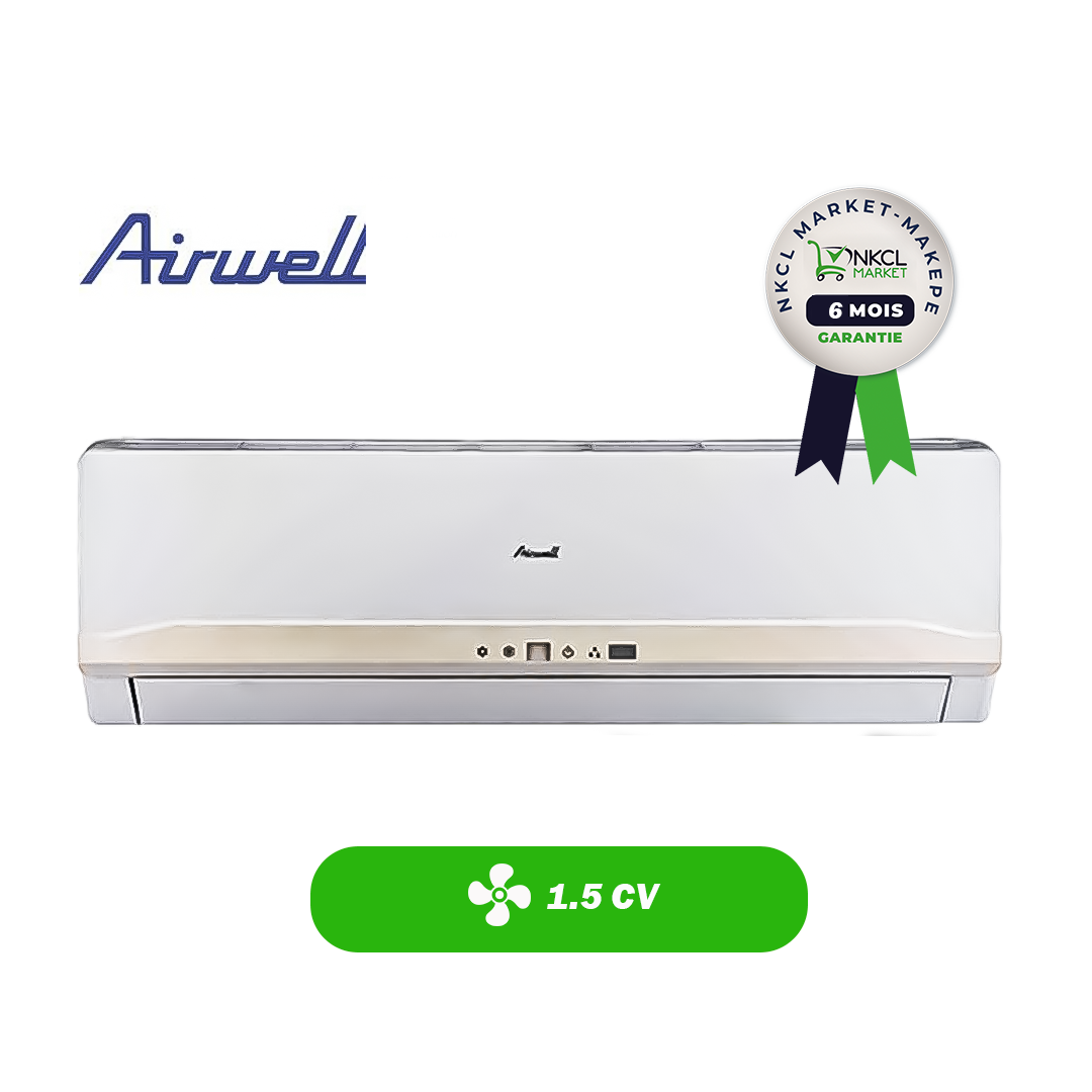 climatiseur-split---airwell-12000btu---hhf012---1.5cv---r410---garantie-06-mois