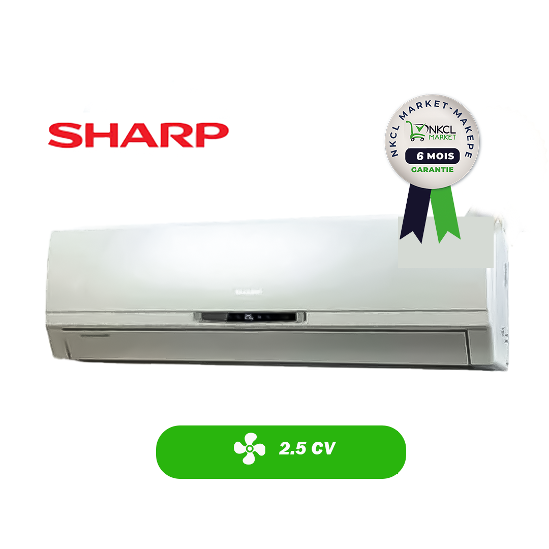 climatiseur-split---sharp--12000btu--1.5cv---r410---06-mois-de-garantie