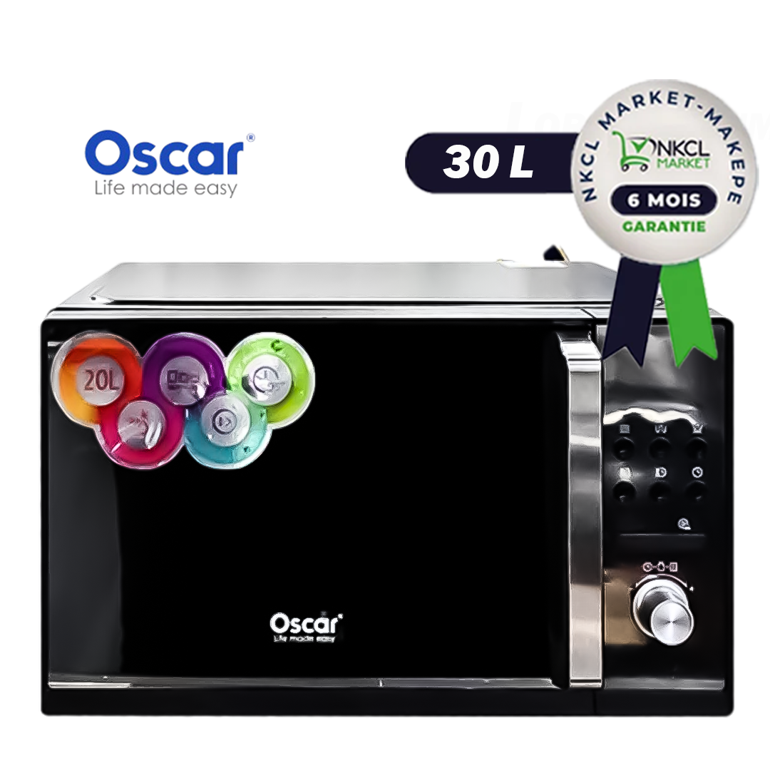 micro-onde-oscar-30-litres---ag9p030---03-mois-de-garantie