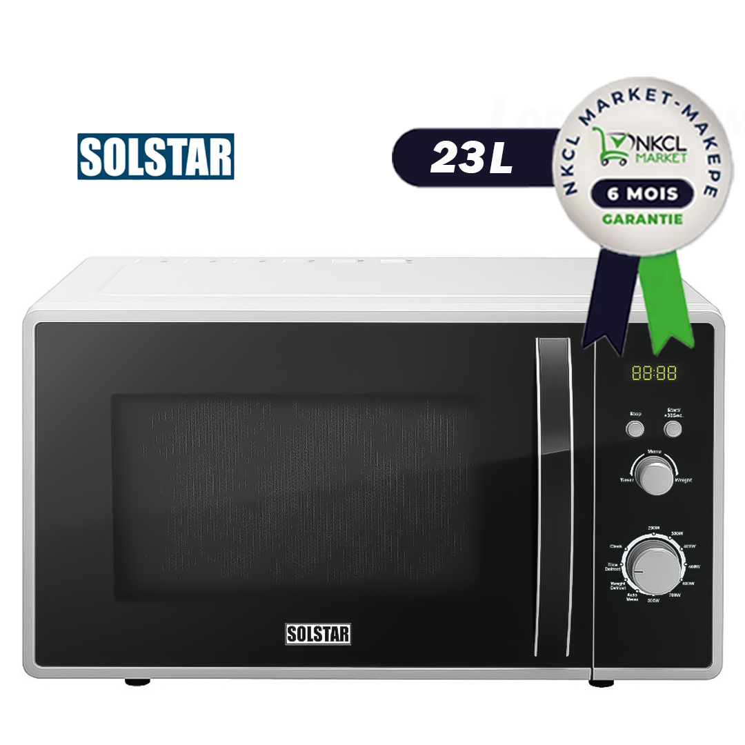 micro-onde-solstar-23-l--mwo-23m-mbkv-ss---3-mois-de-garantie