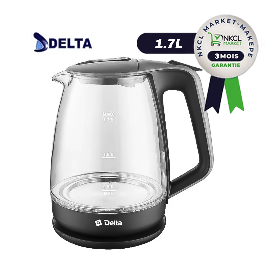 bouilloire-électrique-delta-1.7l---dl-1331---03-mois-de-garantie