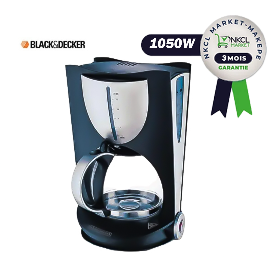 cafetière-black-&-decker-1050-watts---dcm80-b5---03-mois-de-garantie