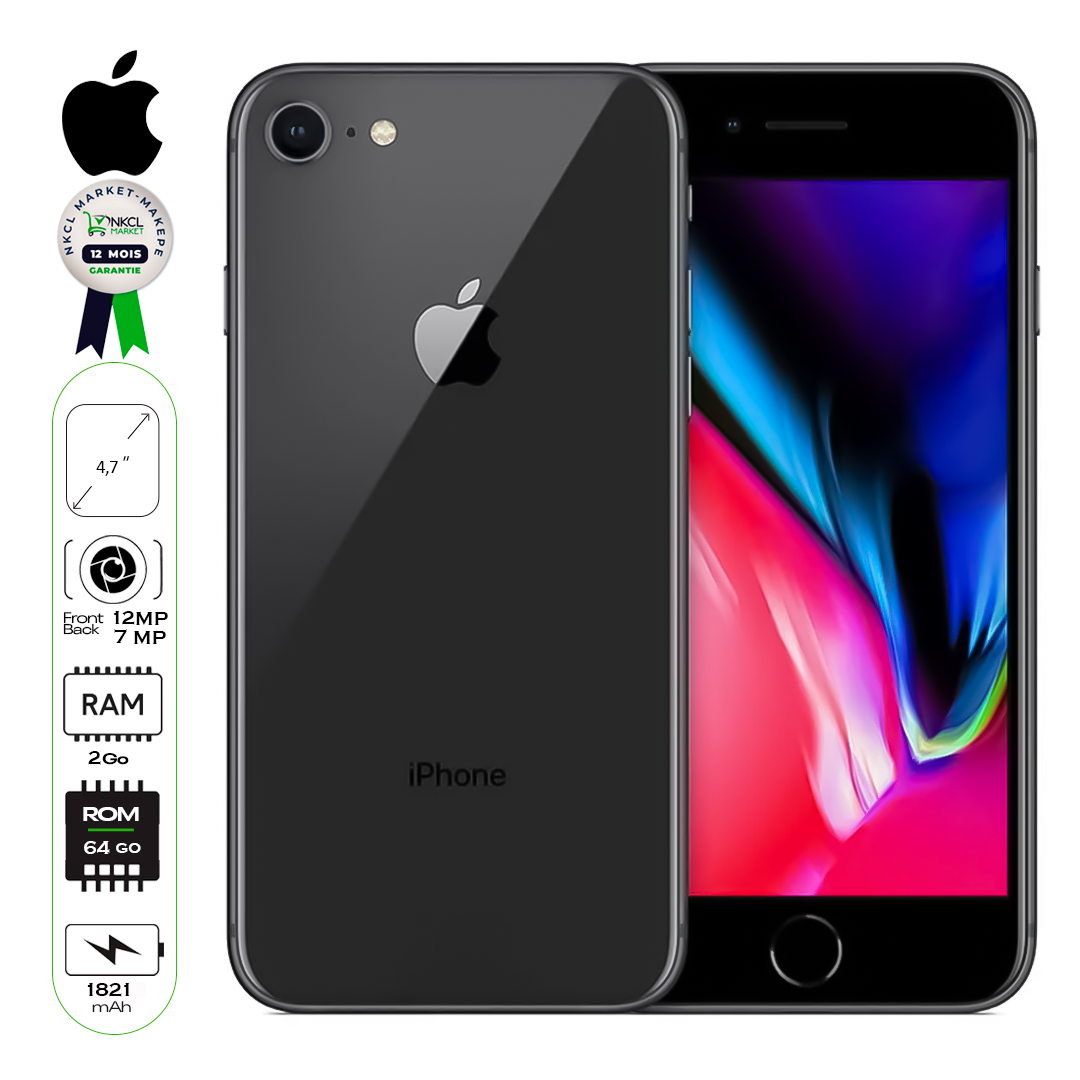 iphone-8--64g--2g-ram---12-mois-de-garantie