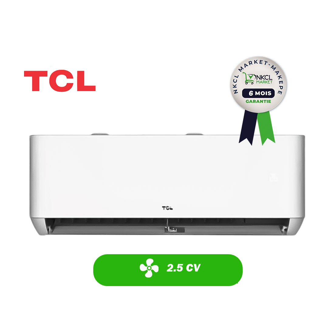 climatiseur-split---tcl---on-and-off---2.5-cv---r410---18000-btu---blanc---garantie-6-mois