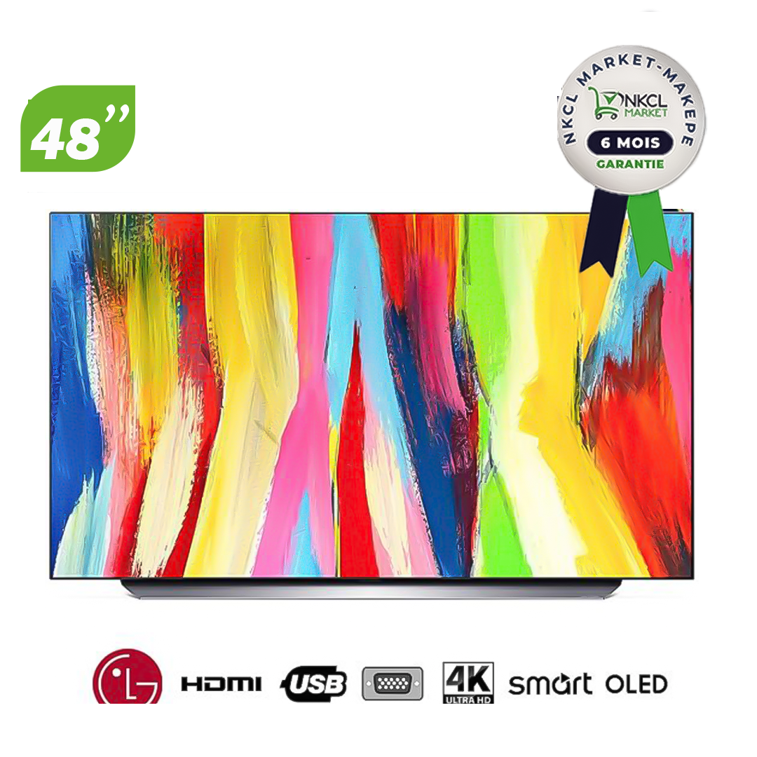 tv-smart-lg-48-pouces---oled48c26la---06-mois-de-garantie