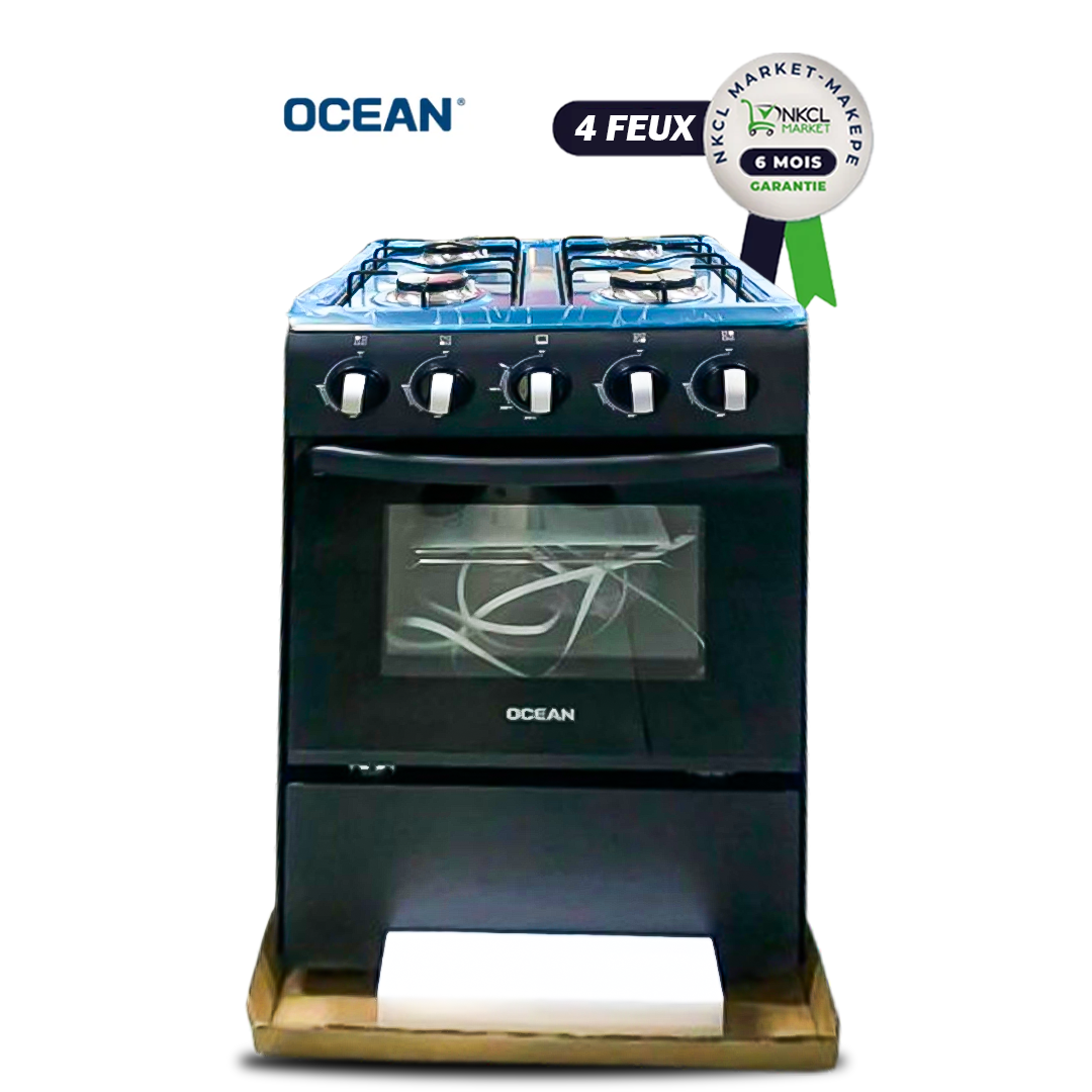 cuisinière-ocean-automatique-60*60-cm-04-foyers-noir-garantie-06-mois
