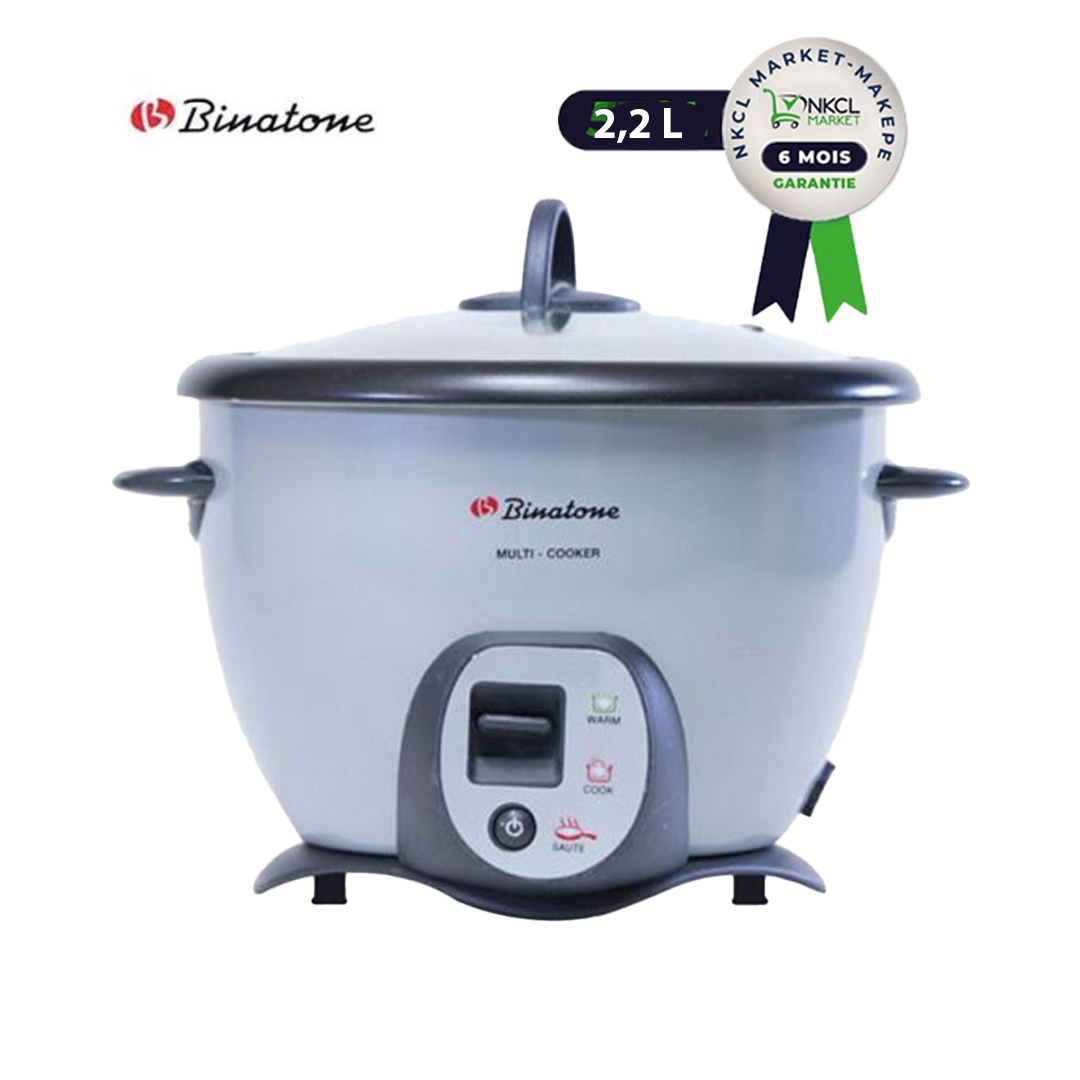 cuiseur-de-riz-multi-fonction---binatone---3-en-1--2.2l---mcs-2250---blanc---3-mois