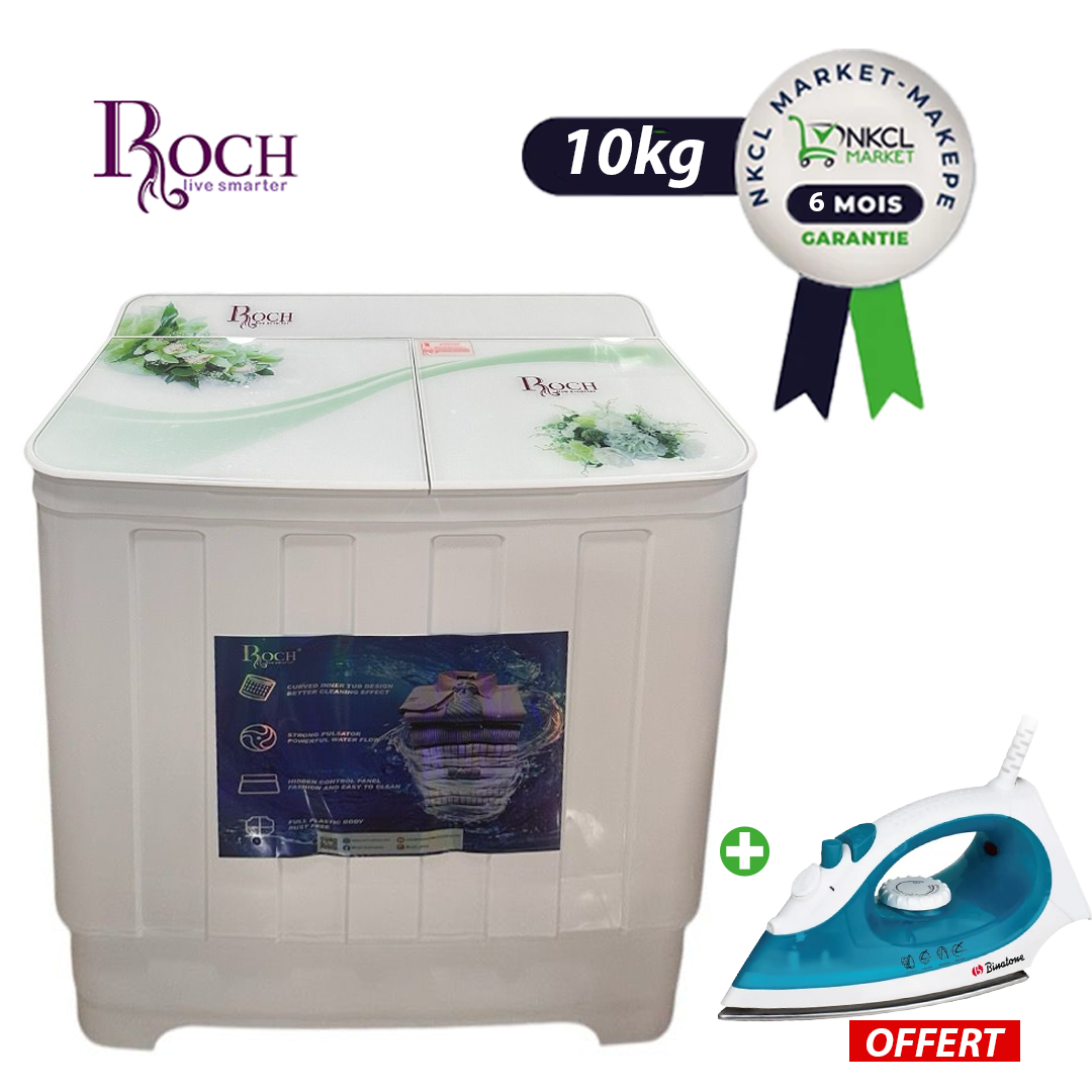 pack-machine-à-laver-semi-automatique-roch-10kg-+-fer-a-repasser-06-mois-de-garantie