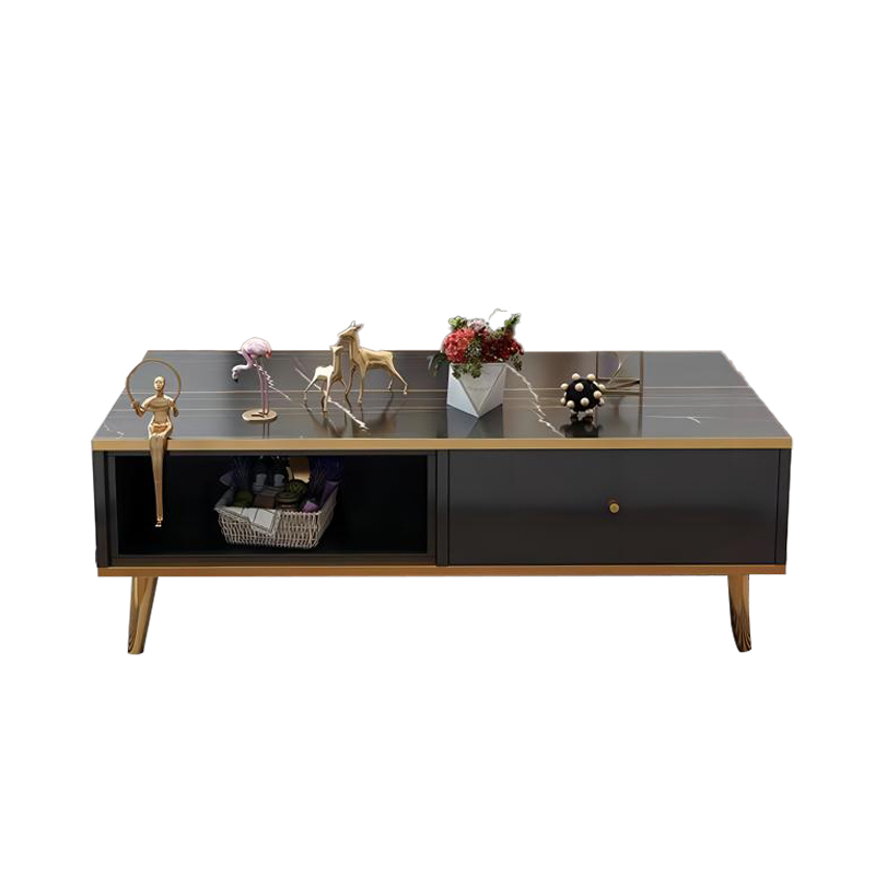 table-basse-1m,-noire-et-or-(hx23004)