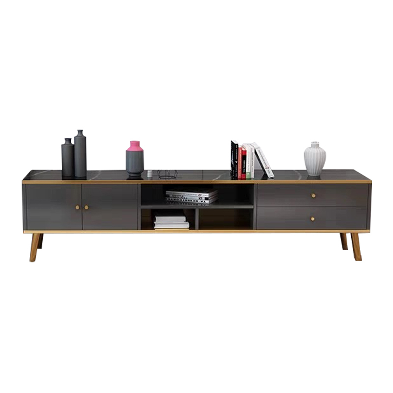 table-tv-1.6m,-noire-et-or-(hx23003)