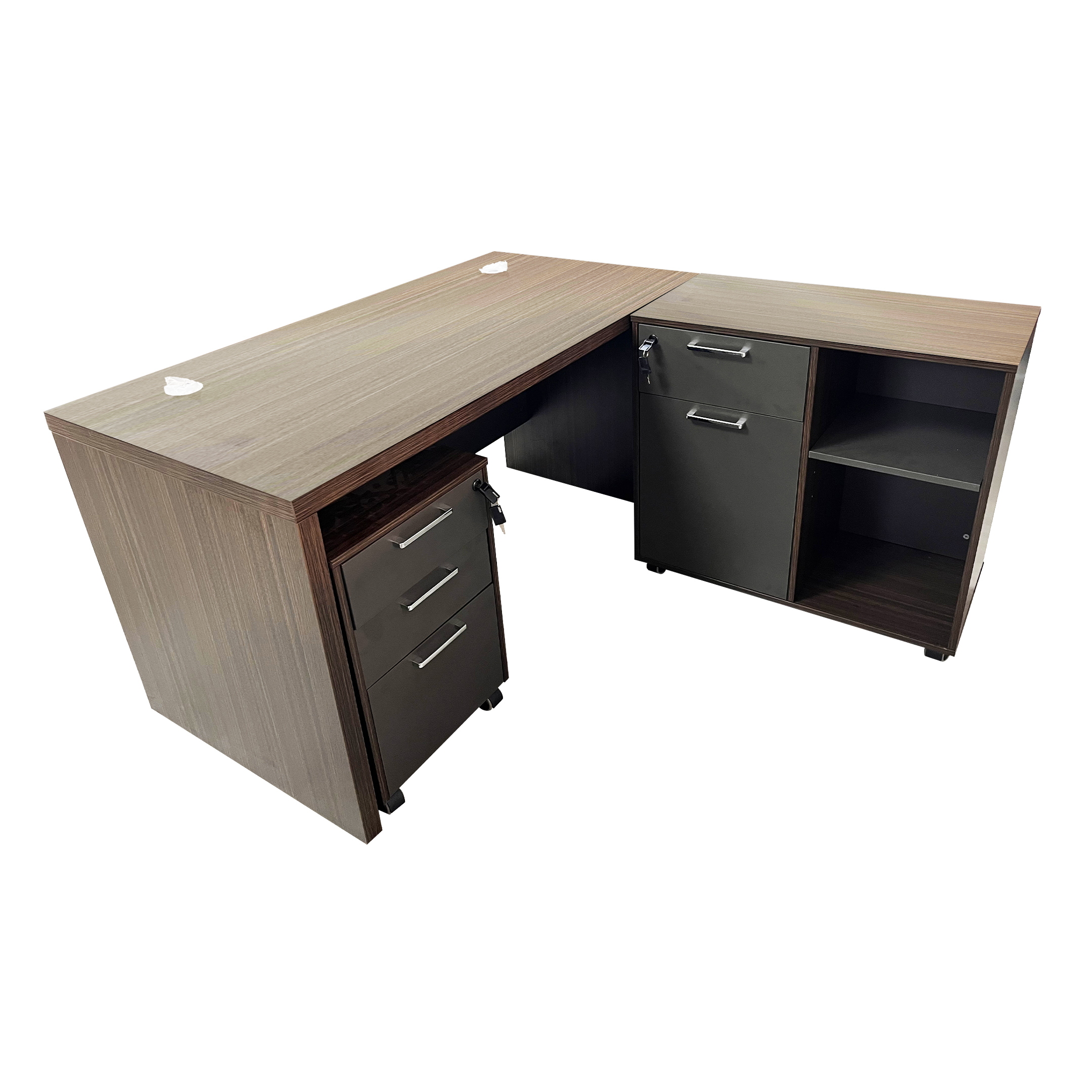 table-de-bureau-avec-retour-et-caisson-1.4-mtrs-dg17-d0114