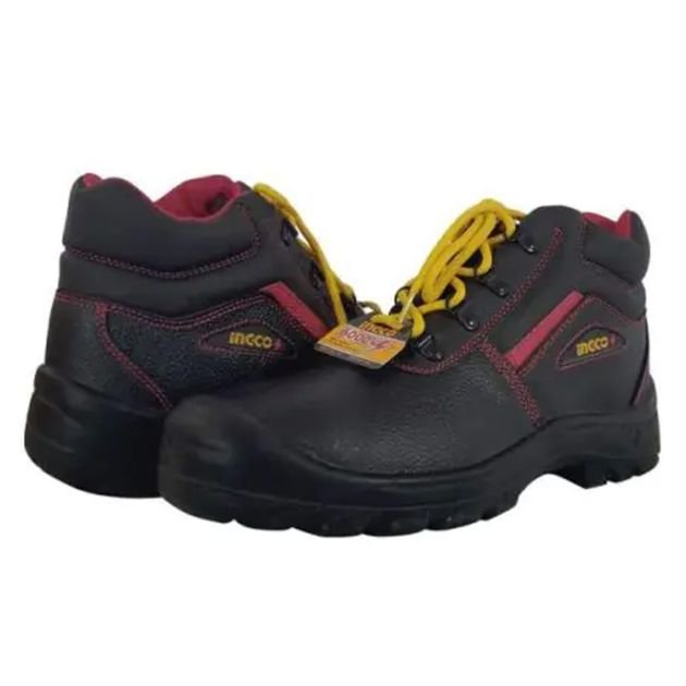 chaussure-de-sécurité-isolées-–-ingco-ssh071dsb---noir/rouge---en-cuir