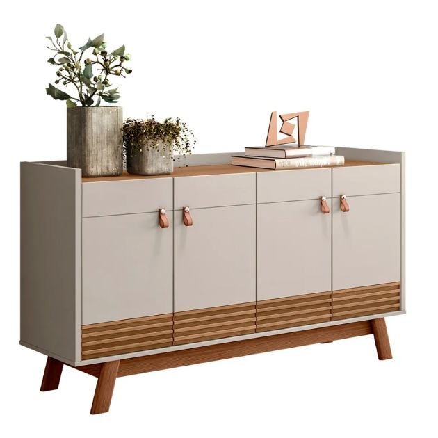 buffet-abruzzo---ln210317---160cm---amande-/-blanc-cassé