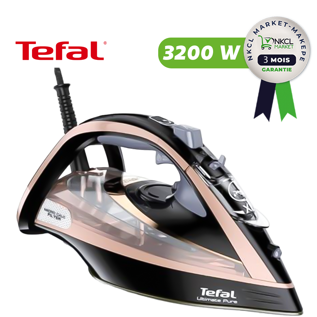 fer-à-repasser---vapeur-sec-durilium-fv9845---tefal-ultimate---3200w---03-mois-de-garantie
