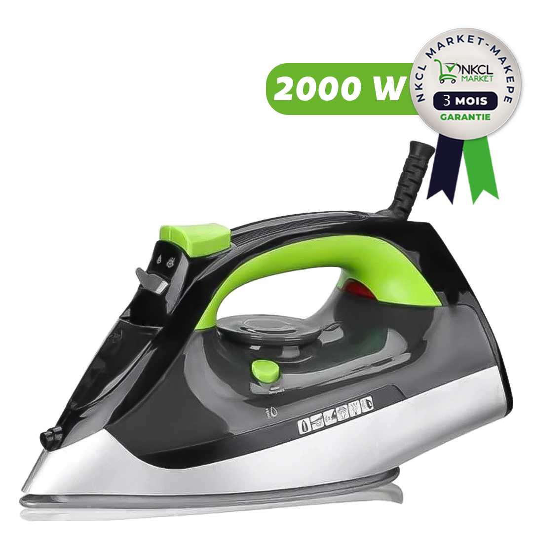 fer-à-repasser-vert-noir-2000w-03-mois-de-garantie