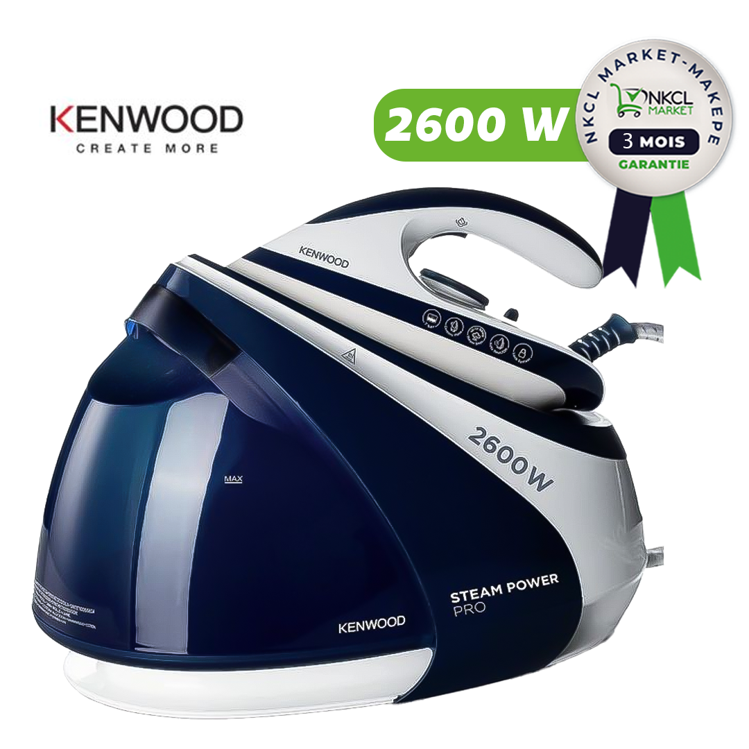central-vapeur---kenwood---ssp70.000wb---2600w---1.8l---blanc/blue---03-mois-de-garantie