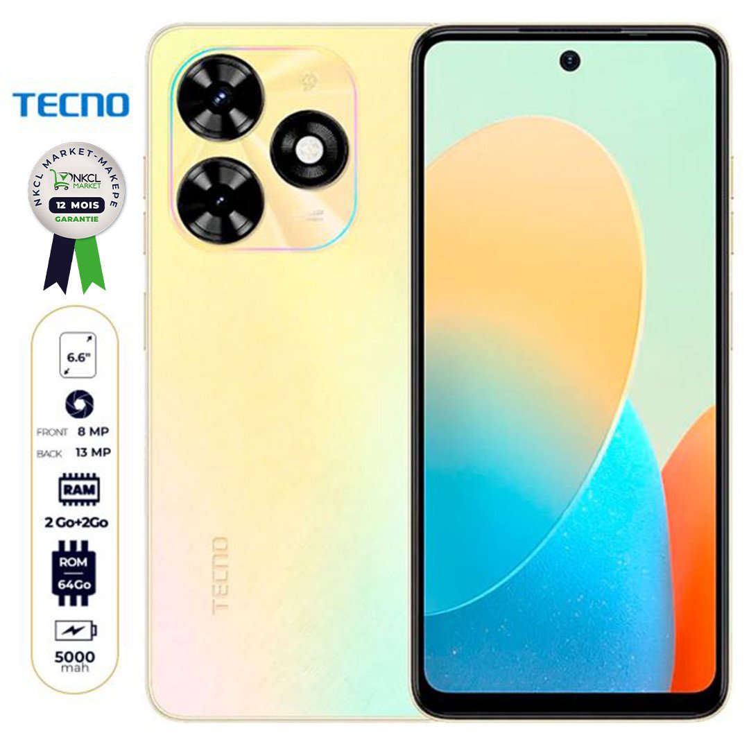 tecno-pop-10c---64-go---2-go-+-2go-ram-extensible---6,6"---5000mah---13mp/8mp---2-nano-sim---garantie-12-mois-696e47ba93c2f