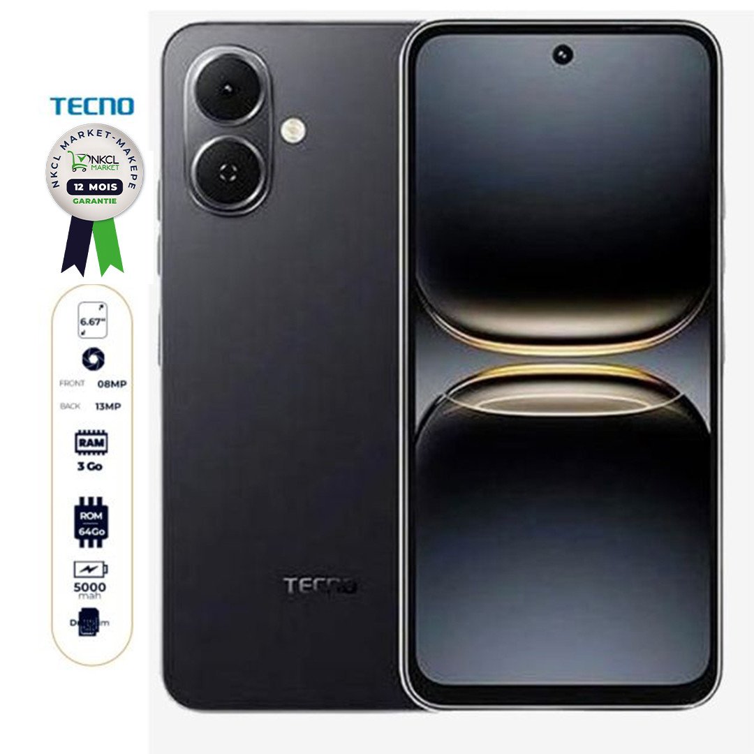 tecno-pop-10---64-go---3go-ram---6,67"---5000mah---13mp/8mp---2-nano-sim---garantie-12-mois-696e490195e2a