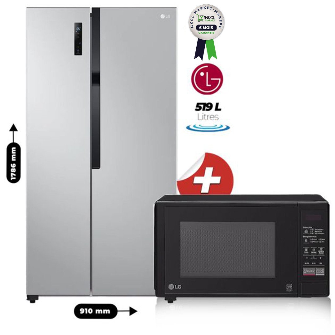 pack-electromenager-refrigerateur-lg-side-by-side-519-l-gcfb507pqam-no-frost-multi-air-flow-smart-inverter-micro-ondes-lg-20-l-ms-2042db-offert-7133