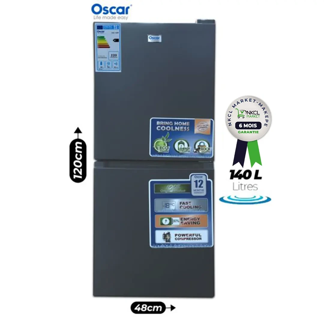 refrigerateur-combine-oscar-140-litres-osc-140r-double-porte-classe-a-economie-denergie-moteur-puissant-et-silencieux-gaz-ecologique-r600a-gris-fonce-garantie-06-mois-7859