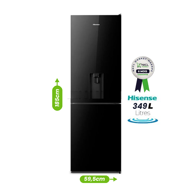 refrigerateur-combine-hisense-ref349dr-349-litres-avec-distributeur-deau-ultra-slim-congelateur-en-bas-classe-energetique-a-eclairage-led-noir-premium-garantie-6-mois-7890