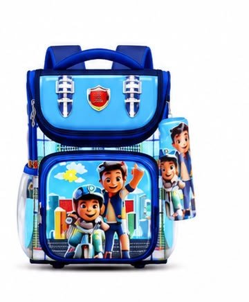 sac-a-dos-enfant-petit-policier-bleu-avec-trousse-8205