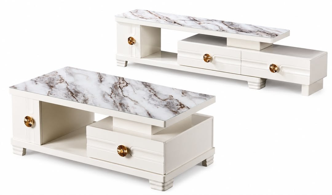 ensemble-table-basse-et-meuble-tv-blanc-laque-finition-marbre-et-poignees-dorees-8420
