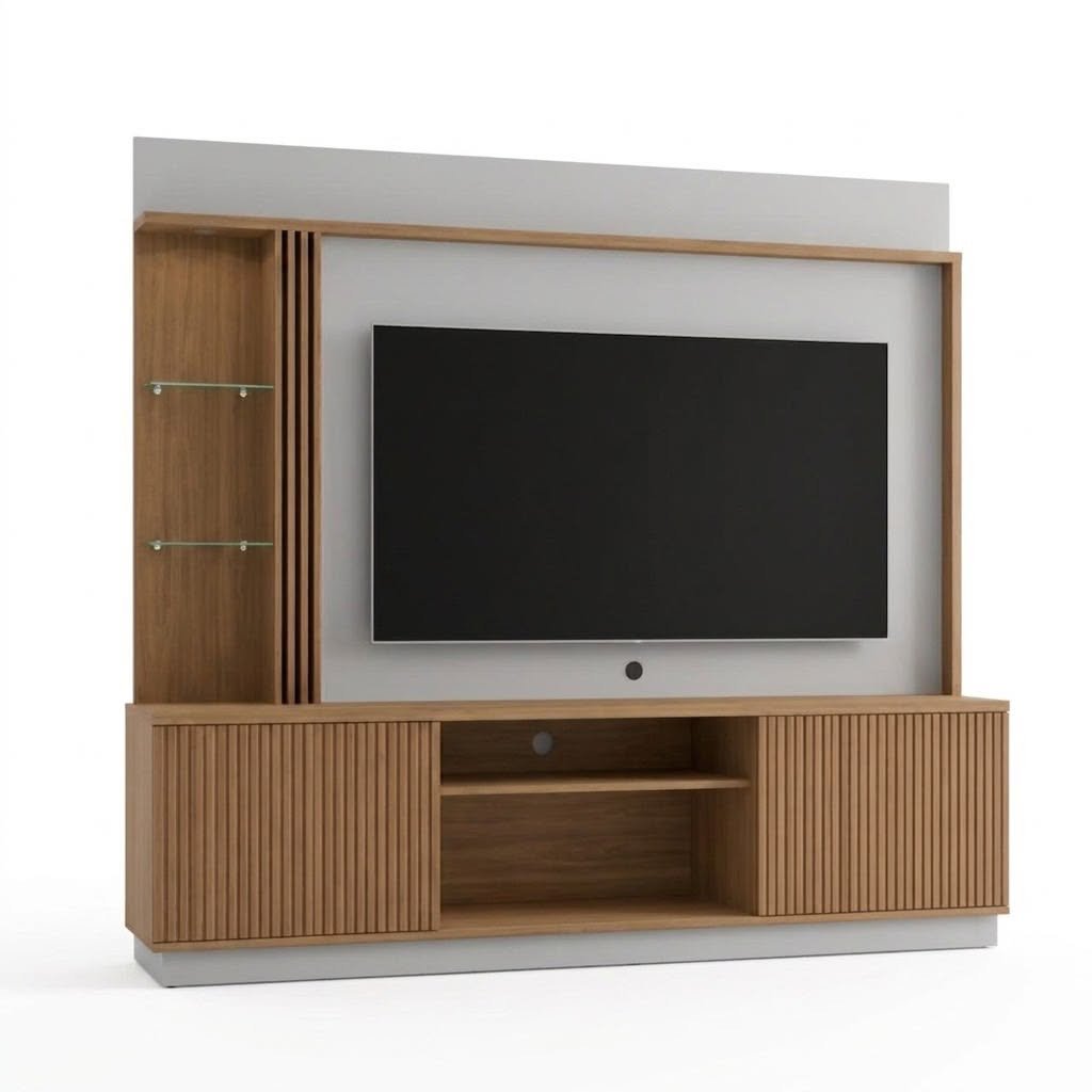 meuble-tv-mural-avec-panneau-et-rangements-canneles-8535
