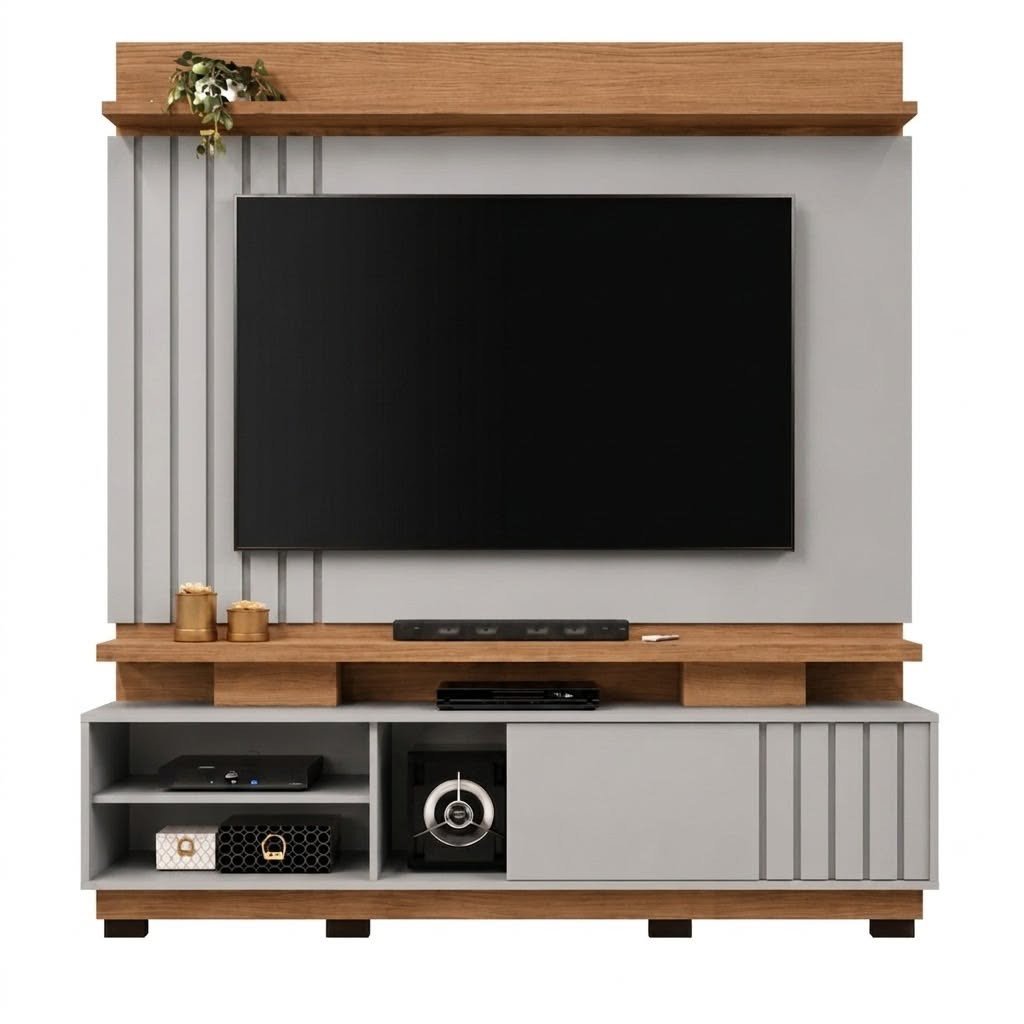 meuble-tv-mural-bois-et-gris-avec-rangements-8536