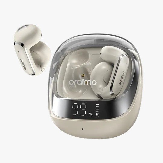 ecouteurs-sans-fil-oraimo-au-design-elegant-blanc-nacre-et-finitions-chromees-8602