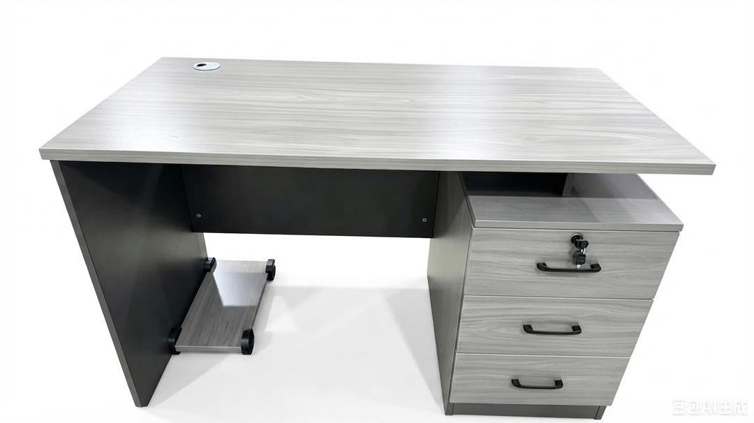 bureau-informatique-moderne-finition-bois-gris-clair-et-structure-laterale-sombre-8637