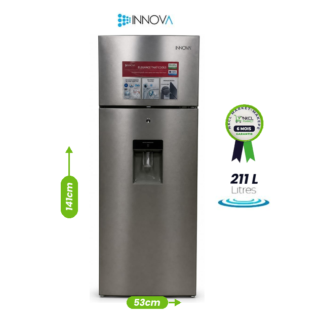 refrigerateur-innova-tm-335-211l-distributeur-deau-finition-inox-6-mois-de-garantie-8678