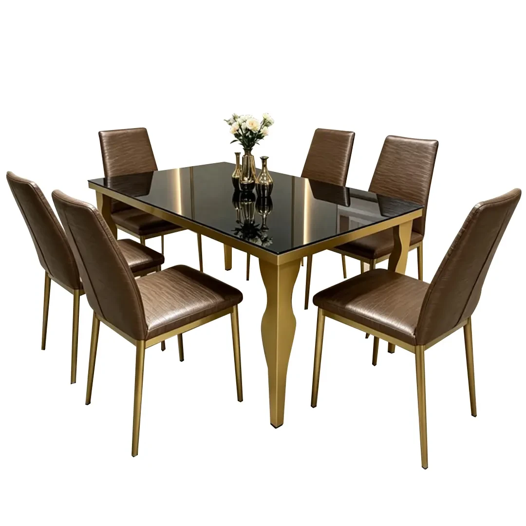 ensemble-table-en-verre-150-x-90-cm-a-pietement-dore-et-6-chaises-en-velours-vert-une-salle-a-manger-raffinee-et-lumineuse-9138